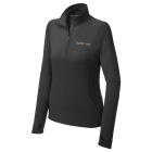 Sport-Tek Ladies Sport-Wick Stretch 1/4-Zip Pullover